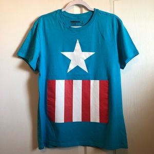 🔲 MARVEL - Underoos Captain America T-Shirt